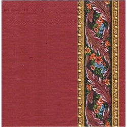 Serwetka do decoupage -18- wzory, szlaczek